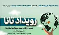 رویداد تانا (توسعه و ارتقای زیست بوم نواوری استان ها 